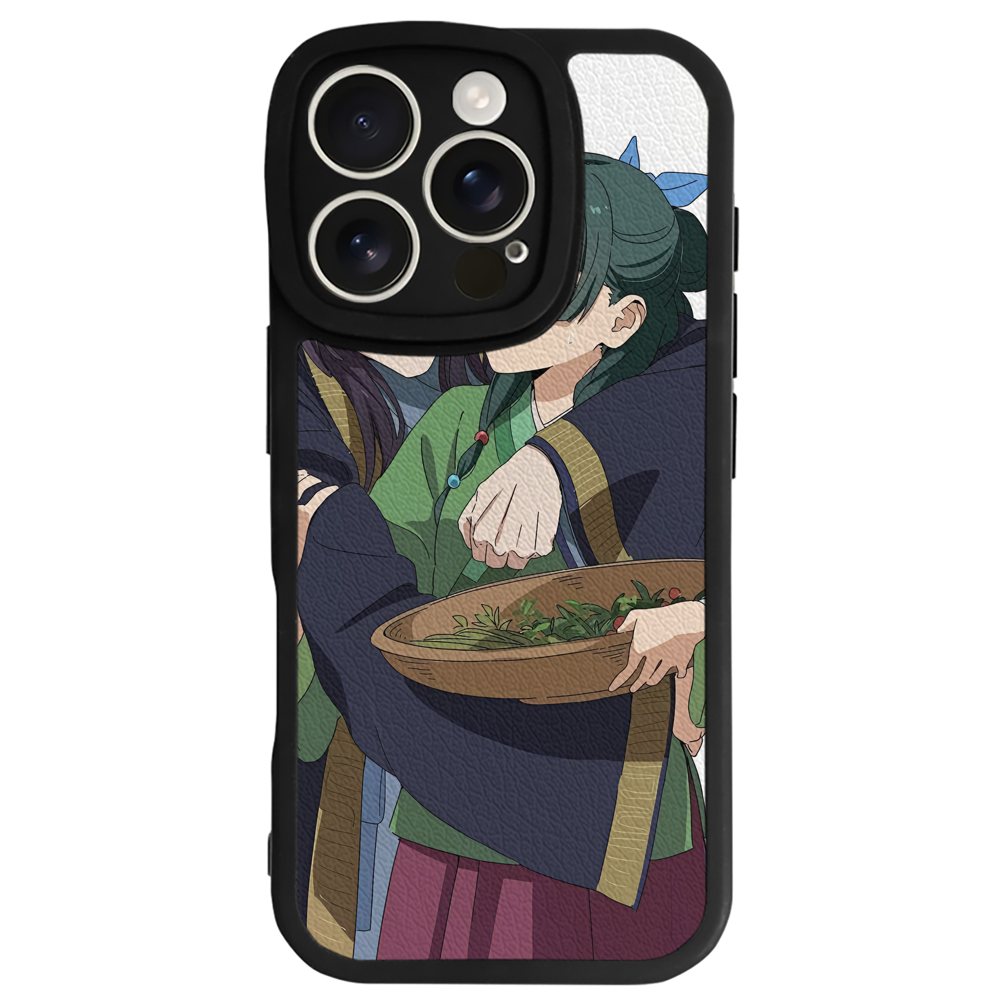 薬屋のひとりごと The Apothecary Diaries 【iPhone 16シリーズ対応】シリコンスマホケース（レザー調） 材質：シリコン